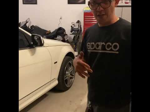 How change tire on Mercedes c230