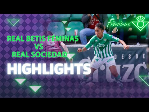 Resumen Real Betis Féminas 0-3 Real Sociedad | HIGHLIGHTS | Real Betis FÉMINAS