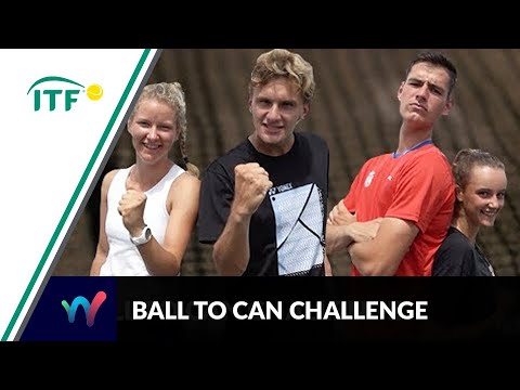 The Ball To Can Challenge | Junior Davis & Fed Cup | ITF