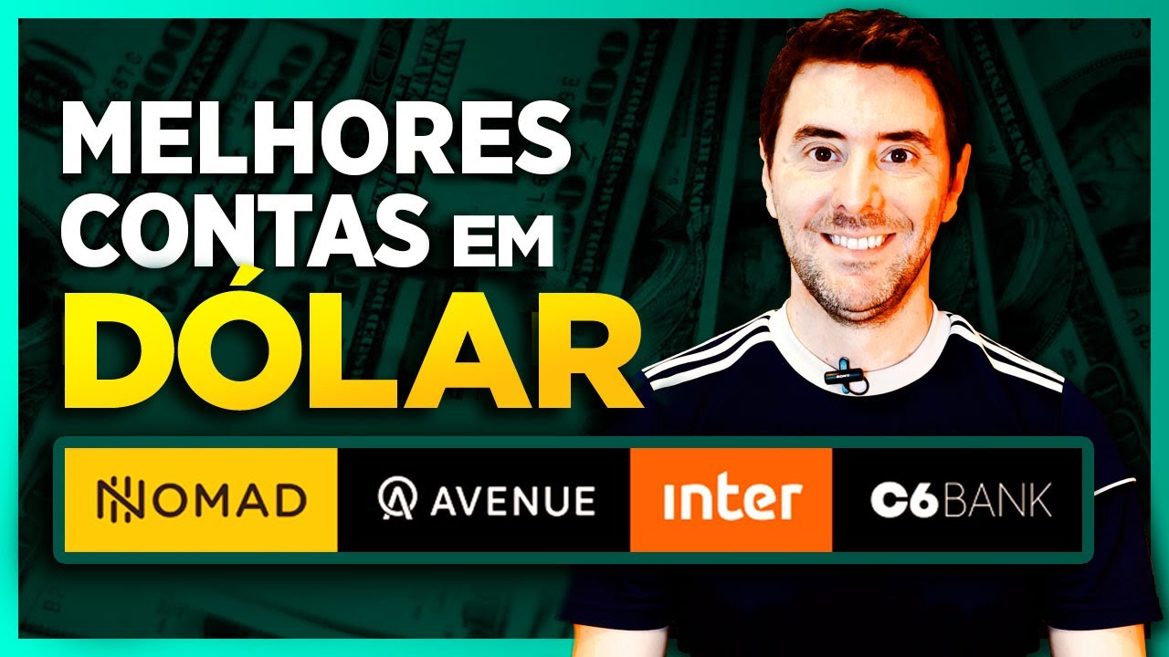 MELHOR CONTA PARA INVESTIR EM DÓLAR NOS EUA: Nomad, Avenue, Banco Inter, C6 Bank?