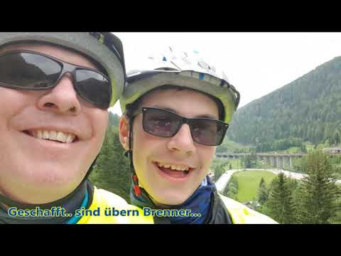 Fahrradtour von Lenggries nach Pisa