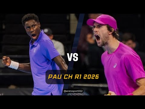 Pau Challenger 2026 R1: Moise Kouame [WC] vs. Henri Squire [Q] Highlights