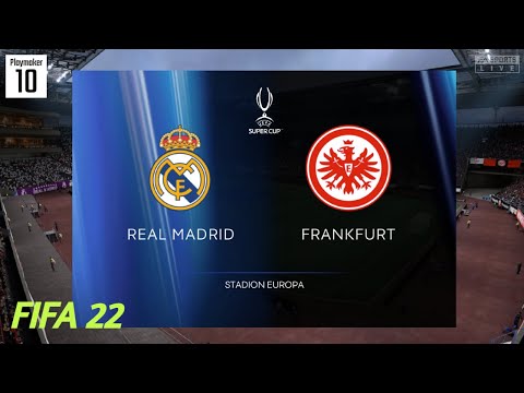 Real Madrid vs Franfurt | UEFA SUPER CUP 2022