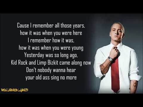 Eminem - I Remember (Dedication to Whitey Ford/Everlast Diss) [Lyrics]