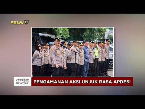 PRESISI UPDATE: POLRESTRO JAKARTA PUSAT KERAHKAN 2.155 PERSONEL AMANKAN UNRAS APDESI 08/12/25 13.00