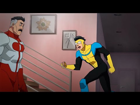 Invincible but only the Funniest scene