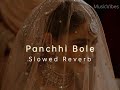 panchhi Bole ( Slowed X Reverb ) music vibes