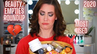 End of Year Beauty Empties | Makeup, Haircare, & Skincare Oh My!