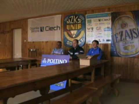 Unia Nowa Sarzyna - Stal Mielec konferencja 19 kwiecień 2009 r