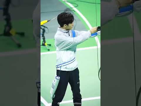190714 🏹 WINWIN focus 👉 final round of mixed archery - Iqiyi fans carvinal