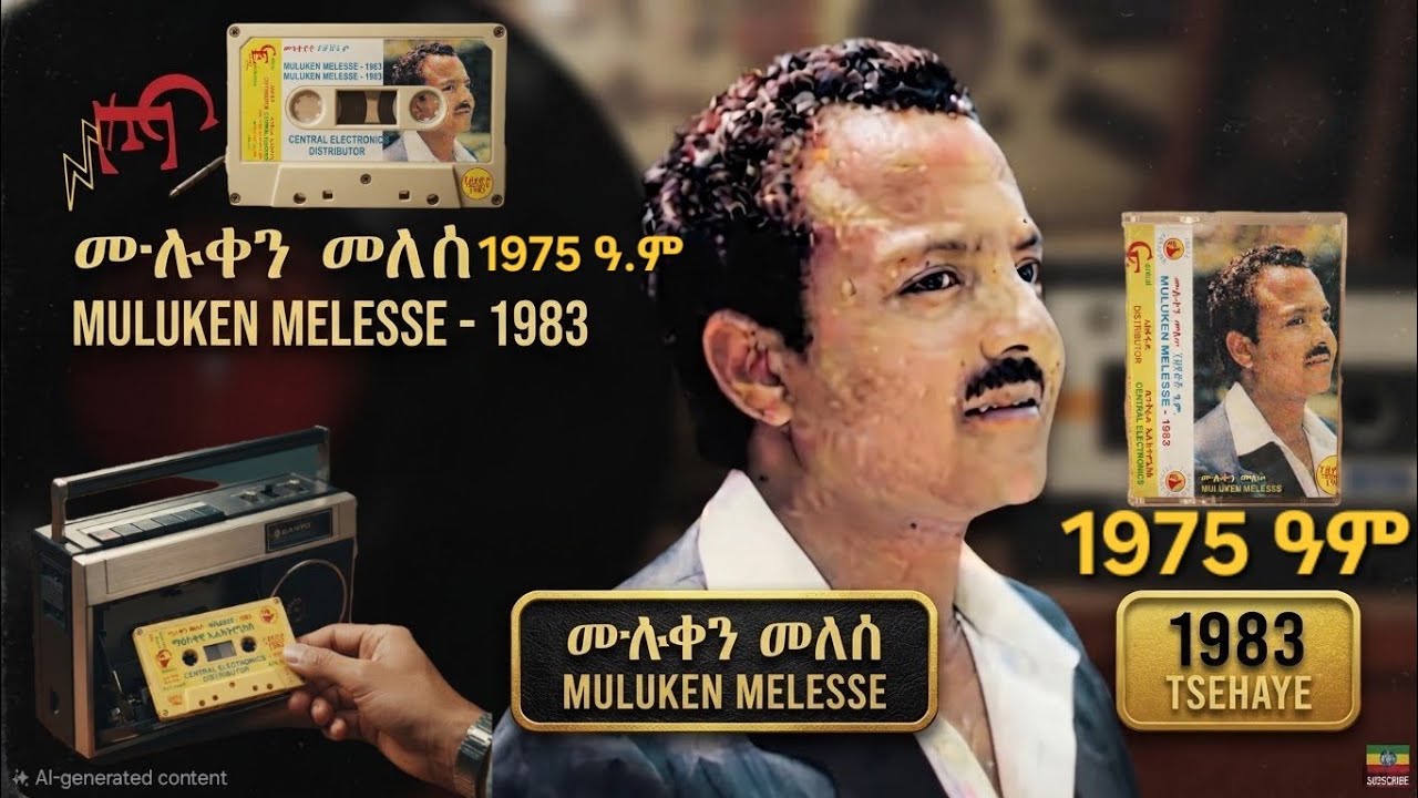 ሙሉቀን መለሰ የ1975 ዓ.ም.ሙሉ  አልበም Muluken Melesse - 1983 Full Cassette / Classic Ethiopian Music