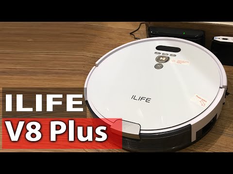 ILIFE V8 Plus: Best Budget Robot Vacuum Cleaner - Mopping demo | Battery Life - 2 hours