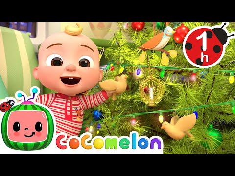 12 Days of Christmas | Cartoons \u0026 Kids Songs | Moonbug Kids - Nursery Rhymes for Babies