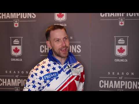 2019 World Financial Group Continental Cup - Draw 6 Media Scrum