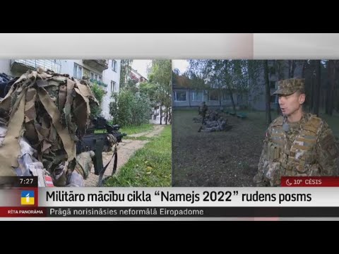 Zemessardzes 1. Rīgas brigādes dalība militāro mācību ciklā “Namejs 2022”