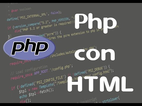 php 16: Come usare Php con l'HTML