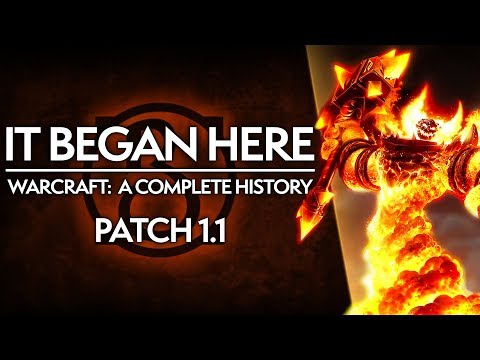 WoW Patch 1.1: The Humble BEGINNINGS of World of Warcraft | Complete History of WoW