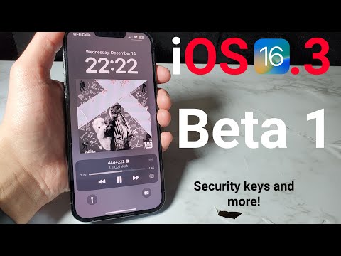 iOS 16.3 Beta 1