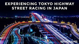 Street Racing on the highways of Tokyo in Japan