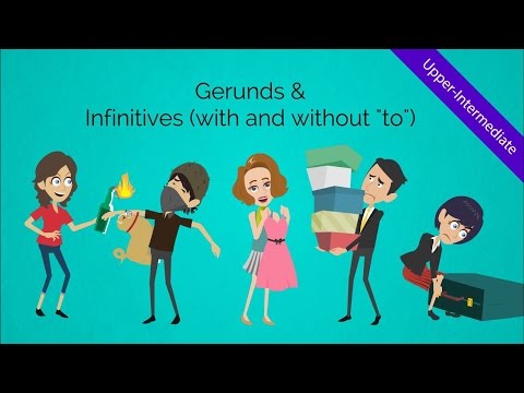 Gerunds and Infinitives (Verbs): Fun & humorous ESL video to peak your students’ engagement!