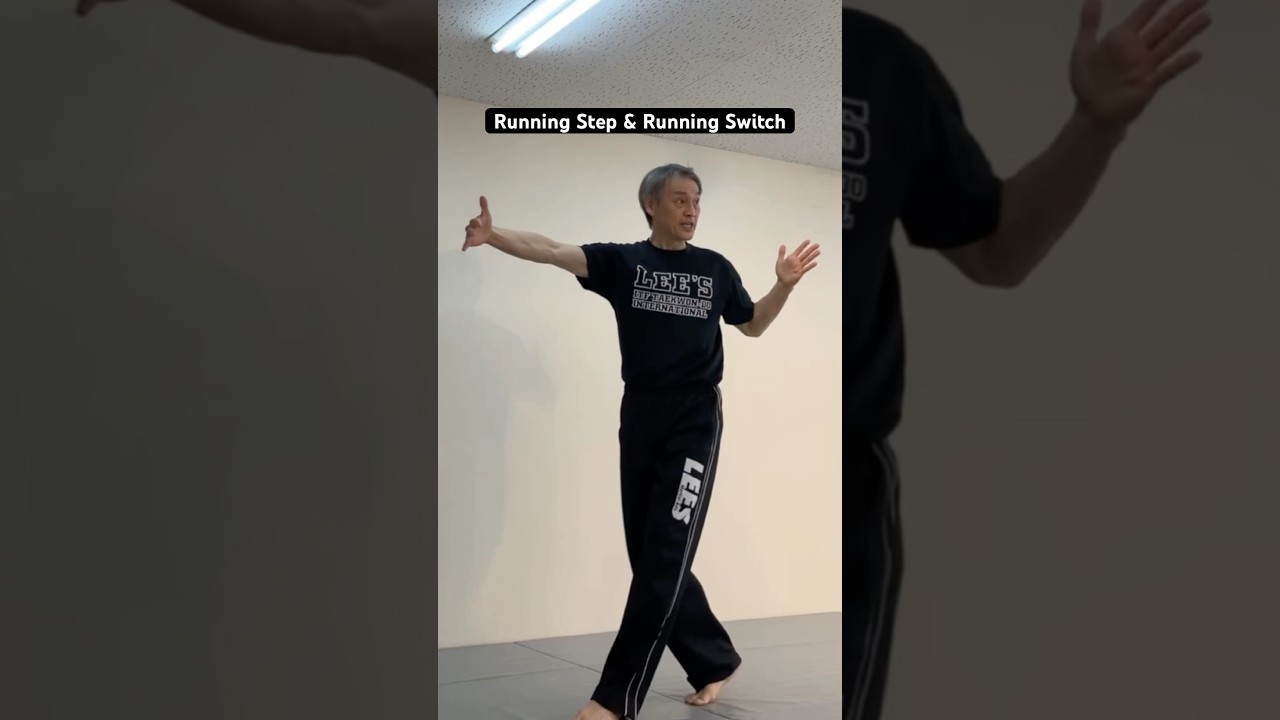 Running Step & Running Switch #boxing #taekwondo #tkd
