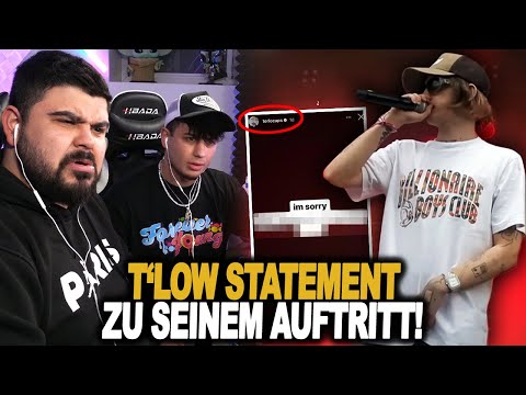 DER GRUND FÜR T-LOW‘S PEINLICHEN AUFTRITT !! T-LOW SPLASH 2022 STATEMENT | Reaction