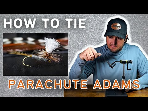 Parachute Adams — How to Tie Step by Step | Beginner Friendly Fly Tying Tutorial