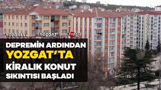 Yozgat’ta kiralık konut sıkıntısı başladı