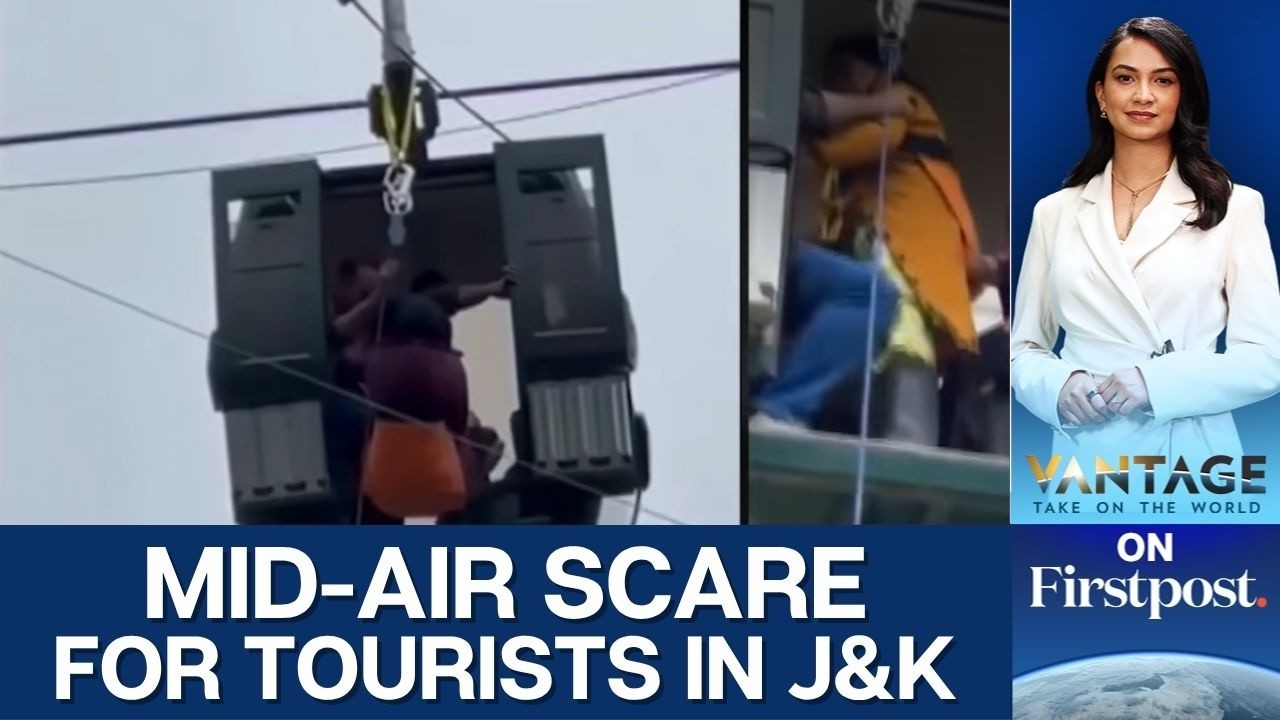 Hundreds of Tourists Stuck Mid-air as Technical Snag Hit J&K's Cable Car | Vantage on Firstpost | 4K