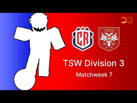 Costa Rica vs Serbia | TSW D3 League [S6]
