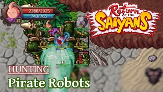 [ROTS - Return of the Saiyans] Buu (37lvl) - Solo Hunting Pirate Robots