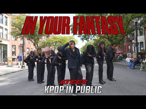 [KPOP IN PUBLIC - ONE TAKE] ATEEZ(에이티즈) - 'In Your Fantasy' | Full Dance Cover by HUSH BOSTON