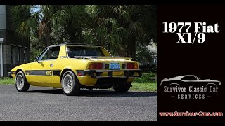 Video Thumbnail for 1977 FIAT X1/9
