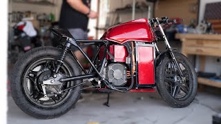 ELECTRIC CAFE RACER for $4,000 | Painted and Almost Done!