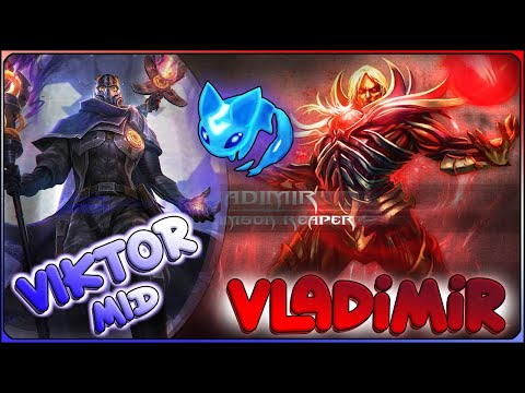 VLADIMIR GUIDE 2022 - Vladimir Aery Huỷ Diệt Viktor Rank Đại Cao Thủ - Huy Vladimir