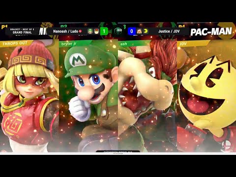 Justice & JDV vs Nanoash & Ludo - Ultimate Doubles Grand Finals - Evergreen Rising #10