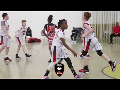 DAVID SMITH and Team Teague Thomas 2028 vs All Ohio Red 2028 at the Nike Grassroots Tourney in Ohio.