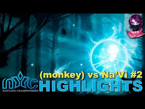 Highlights (monkey) Business vs Na'Vi #2 (bo3) | Nanyang Championship (Reborn Voice Bug 25.09.2015)