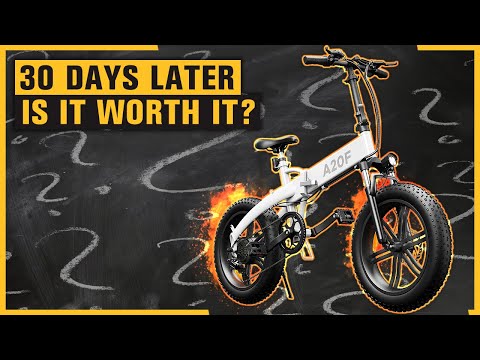 ADO A20F E-Bike Review: One Month Later!