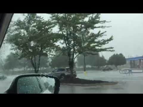 Huge Storm In Fayetteville, AR 7-9-2020