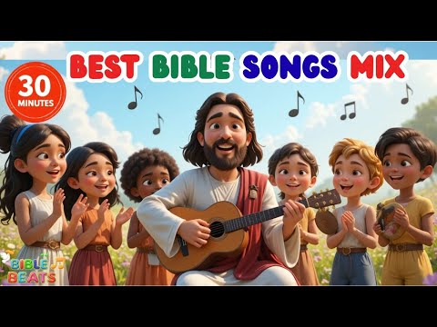 30 Minutes of the Best Bible Songs Mix | Peaceful Kids Christian songs