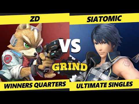 The Grind 165 Winners Quarters - ZD (Fox) Vs. Siatomic (Chrom) Smash Ultimate - SSBU