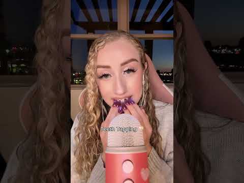 Do you agree? 🤢 Teeth tapping makes my skin crawl... #asmr #asmrsounds #asmrvideo #asmrtriggers