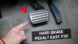 TOP 3 WHY BRAKE PEDAL IS HARD ON PORSCHE CAYENNE MACAN PANAMERA BOXSTER 911 CAYMAN