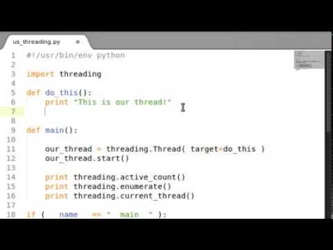 Python threading 02 Creating Our Own Thread Object