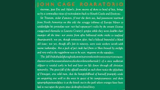 Roaratorio, an Irish Circus on Finnegans Wake, Pt. 2