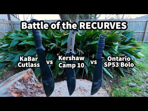 Battle of the RECURVE BLADES. No Failures!
