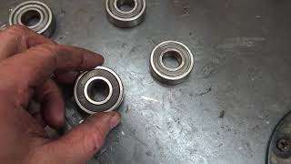 Mower Deck Bearings and Blade Balance Simplicity Regent