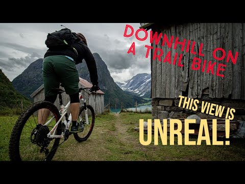 BLACK MTB TRAIL - SEGESTAD IN STRYN - It too steep! Bronson get tested it`s limits