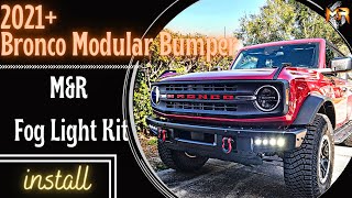 Upgrade Your Ford Bronco/Bronco Raptor | LED Fog Light Kit Installation (2021-20